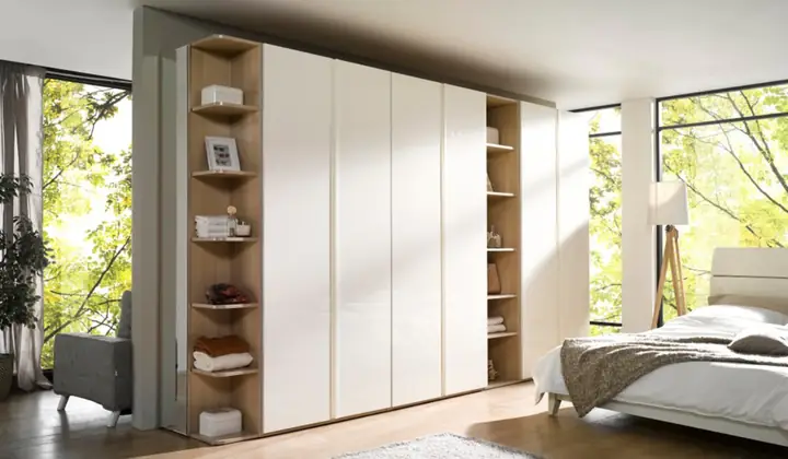 tủ quần áo phòng ngủ nhỏ