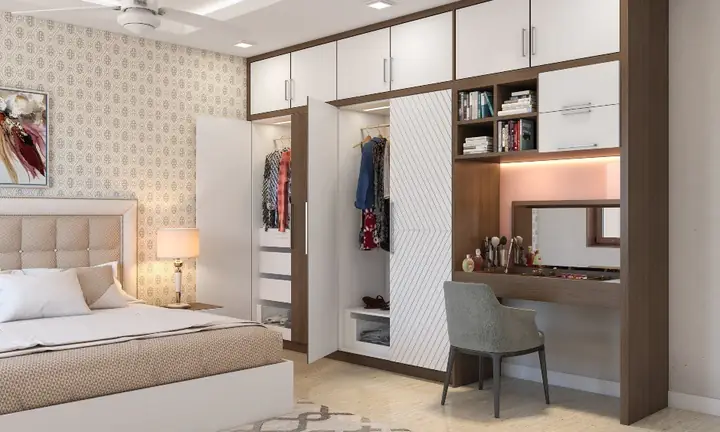 tủ quần áo phòng ngủ nhỏ