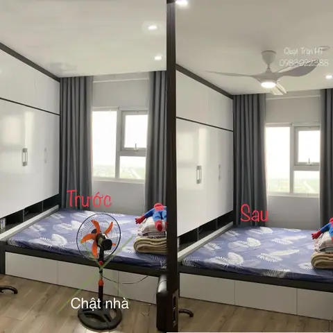 Hướng Dẫn Tư Vấn Lắp Quạt Trần Cho Phòng Ngủ Chuẩn Nhất
