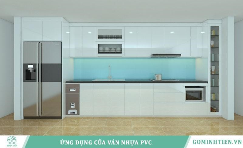 Ứng dụng của tấm nhựa làm cửa PVC