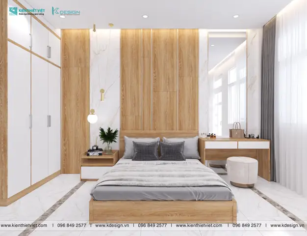 3.2. Ốp gỗ tường phòng khách, phòng ngủ bằng gỗ công nghiệp 3.2. Ốp gỗ tường phòng khách, phòng ngủ bằng gỗ công nghiệp
