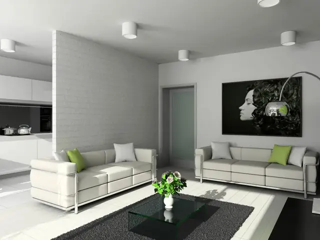 Vách ngăn phòng ngủ bằng kính