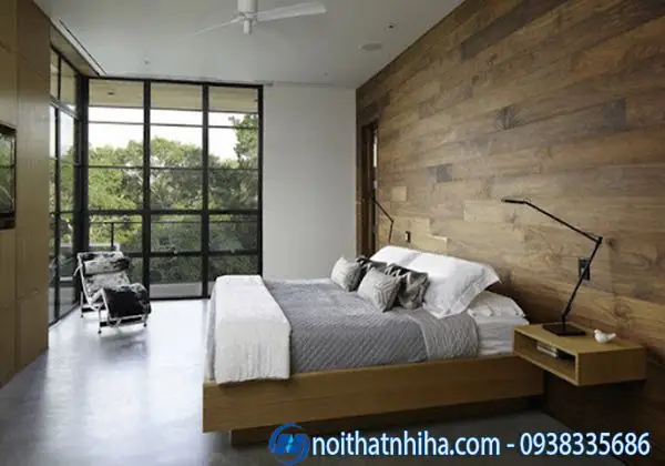6.Một số mẫu vách ngăn kính cường lực phòng ngủ đẹp