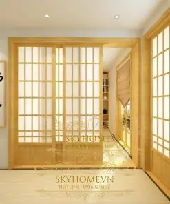 vách ngăn phòng ngủ kiểu nhật