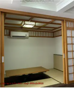 vách ngăn phòng ngủ kiểu nhật