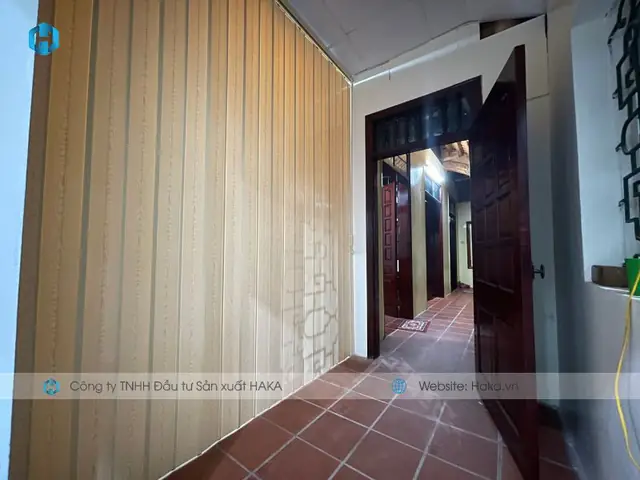 Cửa nhựa xếp vách ngăn