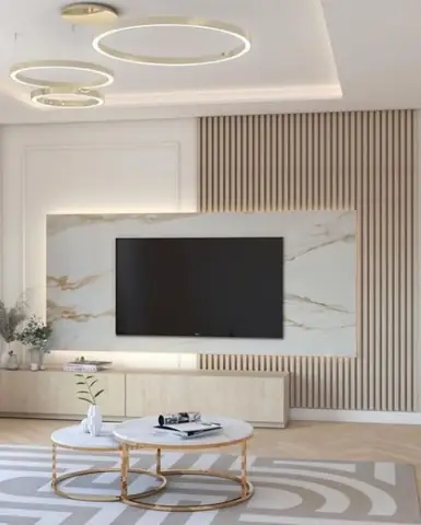 Vách Tivi Phòng Ngủ Ốp Đá: Cẩm Nang Lựa Chọn Và Thi Công