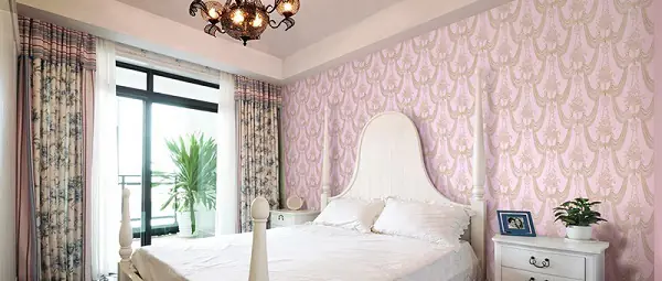 6. Hướng dẫn thi công vải dán tường phòng ngủ