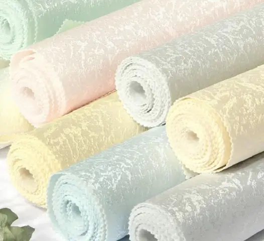 2. Cấu tạo của vải dán tường phòng ngủ