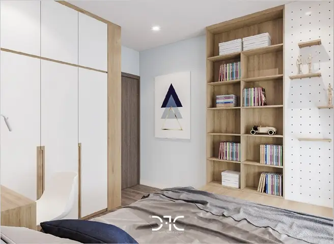 vẽ căn phòng ngủ 3d
