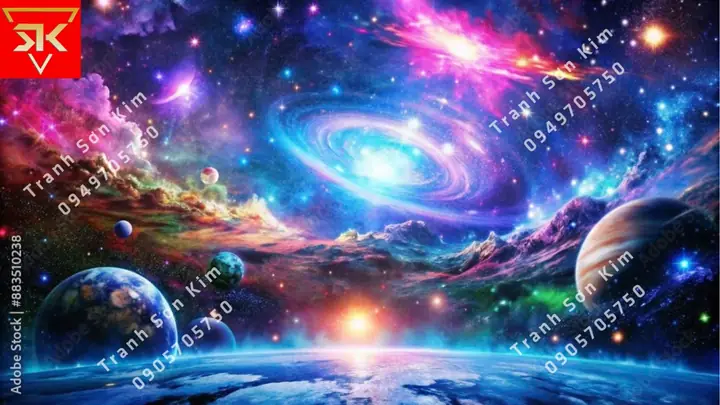 Hướng dẫn tự vẽ tranh trên tường phòng ngủ màu galaxy ấn tượng Hướng dẫn tự vẽ tranh trên tường phòng ngủ màu galaxy ấn tượng
