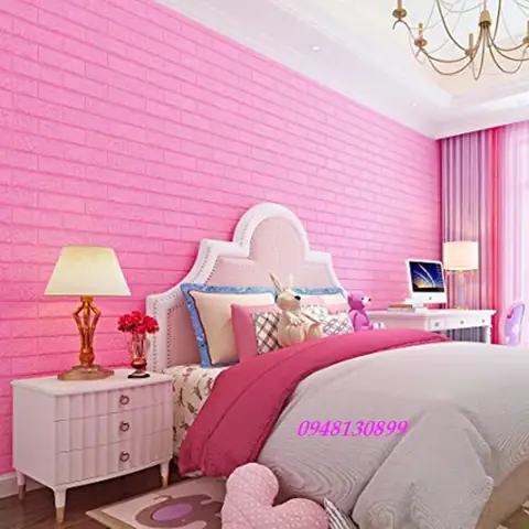 xốp dán tường phòng ngủ